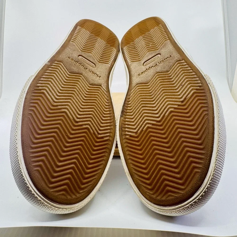 Hush Puppies Sherpa Slip Ons Women's 7 Cream‎ Shoes Sneakers Fall BTS